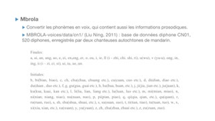Synthèse de la parole à partir du texte