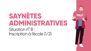 Saynètes administratives - 8- Inscription à l'école doctorale  (Part 1/2)