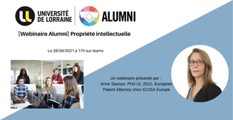 [Webinaire PhD Alumni] Entrepreneuriat et propriété intellectuelle