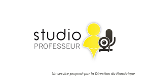 Présentation du Studio Professeur