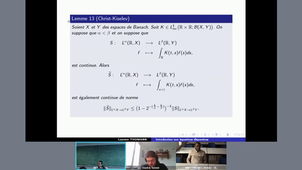 Semi- groupes et EDP dispersives - 11-12-2025 - 9H