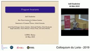 Joël Ouaknine: professeur à l'Université d'Oxford et directeur scientifique du Max Planck Institute for Software Systems. Son exposé s'intitulera : 