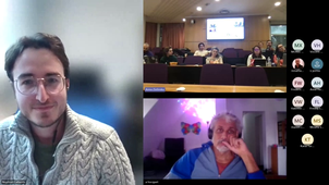 Frédéric Wieber & Nephtali Callaerts sur l'écriture d'un article à partir d'un mémoire de master, 10 février 2025, regroupement du Master Madelhis