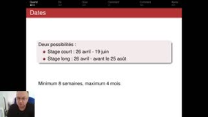 Présentation stages L3 Info