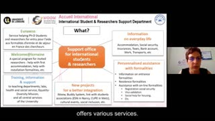 Les Services d'Accueil à l'UL / Welcome services @ UL