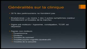 Quoi de neuf dans la maladie de Parkinson ?