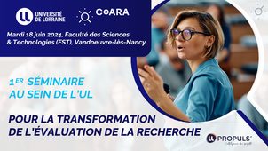 Ateliers et clôture - CoARA à l’Université de Lorraine