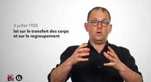 Le traitement des corps et l’aménagement des cimetières militaires - Cours n°5 - Thème n°2 - MOOC Verdun #3
