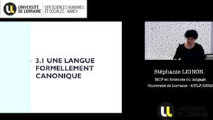 Morphophonologie - Séance 1 - UE 803 SDL - Chapitre2