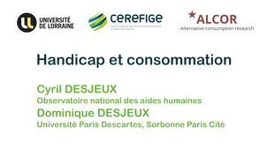 Handicap et consommation : Pour une épistémologie inclusive des recherches de terrain