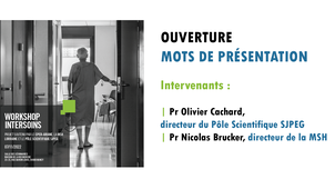 Workshop Intersoins : ouverture