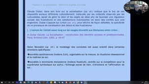 Introduction à la socio-anthropologie Séance 2.1. (Prof. J.-M. Seca)
