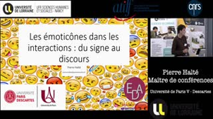Pierre HALTE: L'émoticône : du signe au discours
