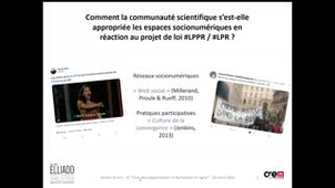 Justine Simon : Inventivités narratives en opposition à la future #LPPR sur Twitter