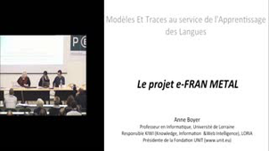 Pépinière 4.2 : Présentation des projets e-FRAN