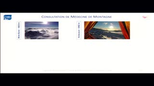 La consultation de Médecine de montagne