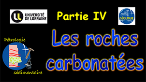 IV)  Les roches carbonatées - Yann Hautevelle
