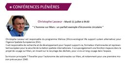 L'homme sur Mars: un parfait exemple d'économie circulaire