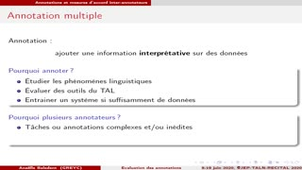 Évaluation des annotations par des mesures d'accord inter-annotateurs