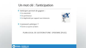 Socle de base - Plan local de gestion d'une épidémie