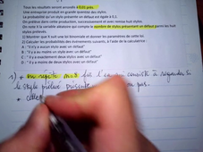 Exercice type 5 - Loi binomiale (bases)