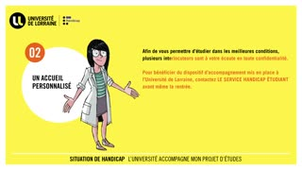 L'université accompagne mon projet d'études - Episode 2