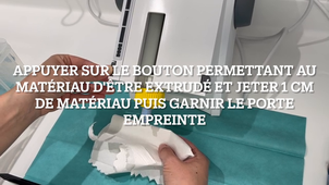 Utilisation Pentamix pour les empreintes de prothèse fixée