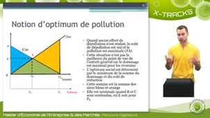 Cours 5 - 2ème partie -  Le problème de la pollution optimale - Sylvain Caurla