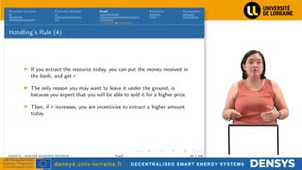3.13 Fossil Fuels Supply- Economics Models - Hotelling's Rule conclusions