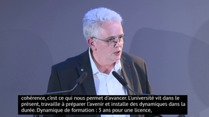 Cérémonie des vœux de la présidente de l'Université de Lorraine aux partenaires et acteurs socio-économiques des territoires
