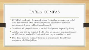 Fin chapitre 2 : les métriques de l'équité