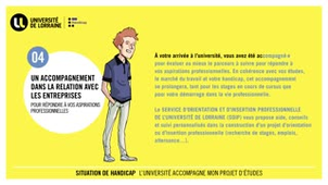 L'université accompagne mon projet d'études - Episode 4