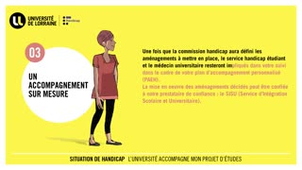 L'université accompagne mon projet d'études - Episode 3
