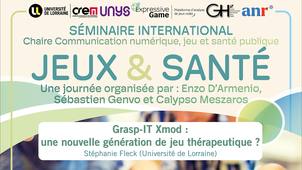 Grasp-IT Xmod : une nouvelle génération de jeu thérapeutique ?