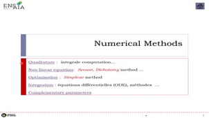 ENSAIA Matlab Part5 - Numerical methods