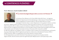 Les biotechnologies/bioprocédés au service de l'homme