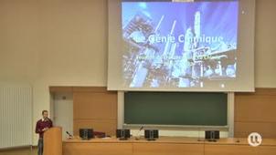 Présentation par Olivier Herbinet sous l'angle du Génie chimique + Questions