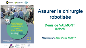 Assurer la chirurgie robotisée