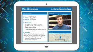 Olivier Ferveur, ingénieur en télécommunication