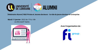 [Webinaire Phd Alumni] R&D Privée et Jeune docteurs en entreprise