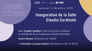 Inauguration de la salle Claudia Cardinale