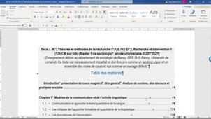 UE702-EC2: Théories et méthodes de la recherche (Seca J.-M.) (séance 1)