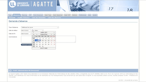 Tutoriel Télétravail : poser une journée de télétravail dans Agatte