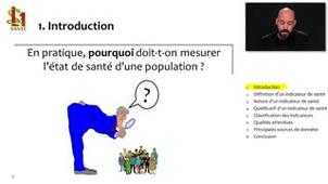 Situation sanitaire - Les indicateurs en santé (partie 1) - Cédric Baumann