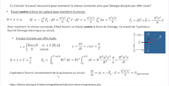 Physique induction exo 2 (S2)
