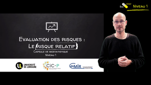 Evaluation des risques - Le risque relatif