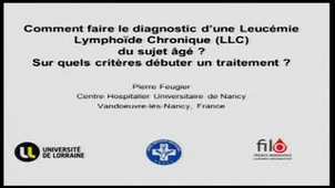 Comment faire le diagnostic d'une leucémie lymphoïde chronique  (LLC) du sujet âgé ?