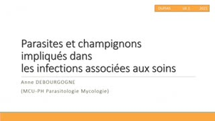 Replay DUPIAS 21-22 Parasites et champignons impliqués dans les IAS