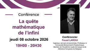 La quête mathématique de l’infini - Fouad Laroui