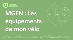 MGEN :  Les équipements de mon vélo